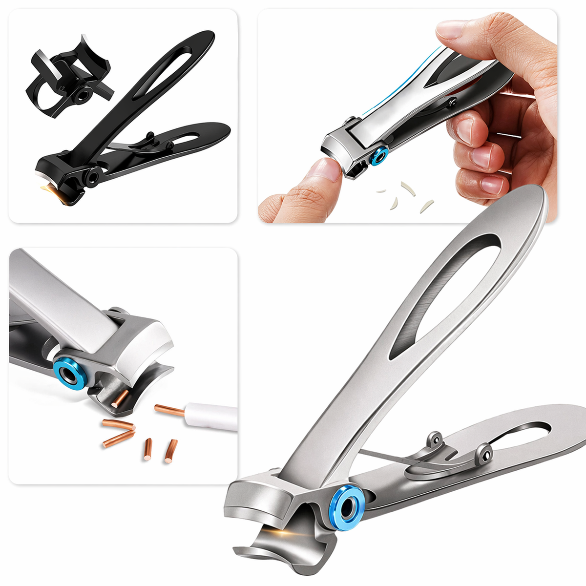 THE #1 PROFESSIONAL NAIL CLIPPER USED IN SALONS AND RECOMMENDED BY PODIATRISTS
