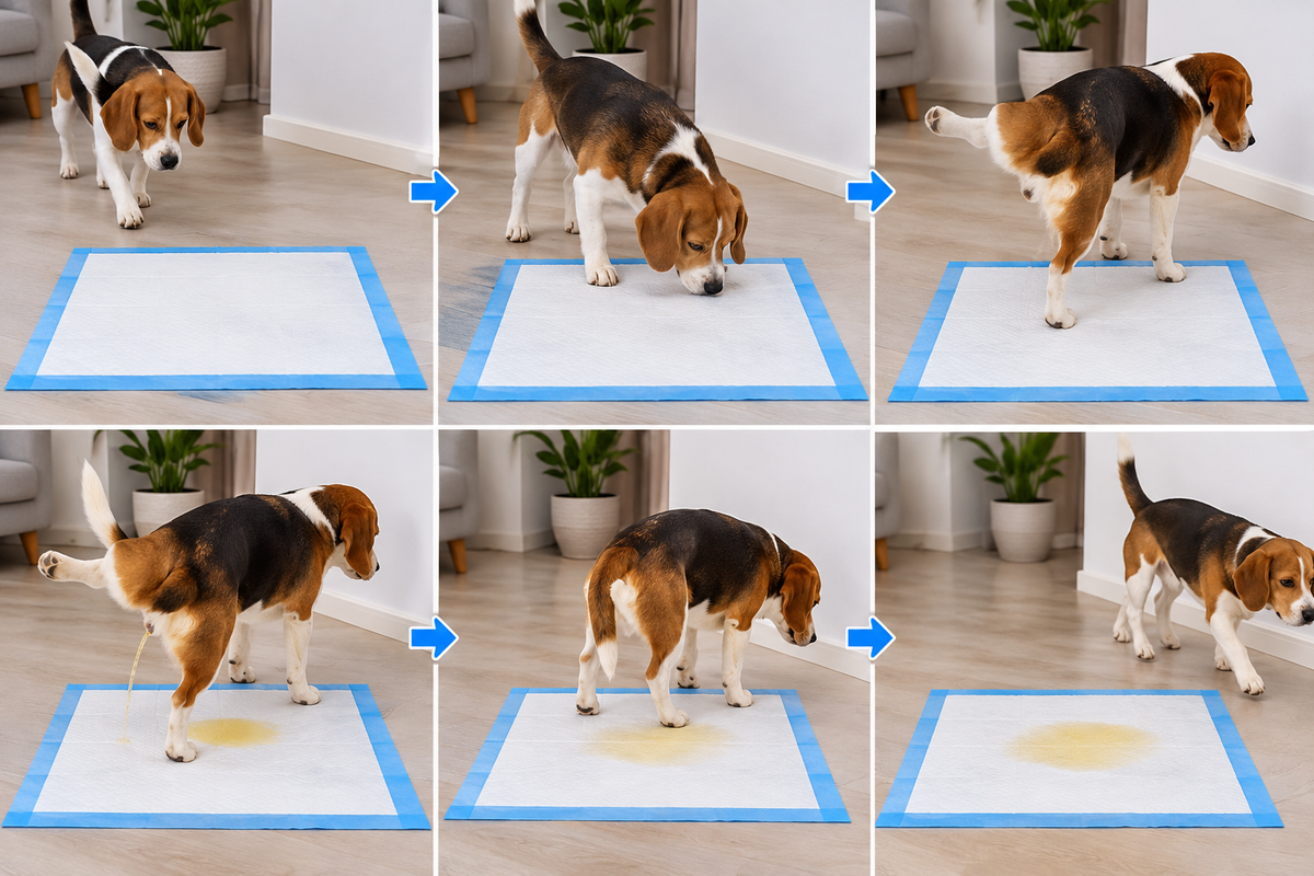 Ultra Absorbent Dog Training Pads – 40 Pack | 60 × 60 cm